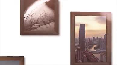 简洁高雅浪漫的照片墙展示视频的预览图